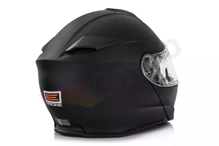Origine Delta + BT negru solid negru mat XL cască de motocicletă cu mandibulă pentru motociclete-3