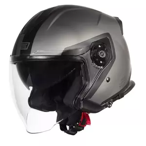 Origine Palio 2.0 casco moto aperto Techy nero/titanio L-1