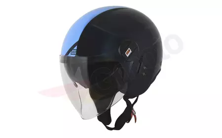 Cască de motocicletă Origine Alpha Next albastru lucios XS cu fața deschisă - KASORI289