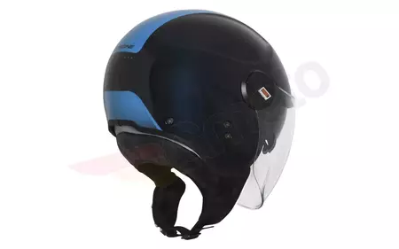 Origine Alpha Next albastru lucios albastru M cască de motocicletă cu fața deschisă-2