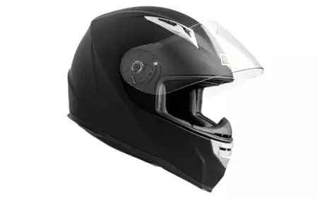 Origine Tonale casco da moto integrale S nero solido lucido-2