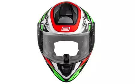 Origine Dinamo Kids Stars Revolution Itália/preto mate YM capacete integral de motociclista-3