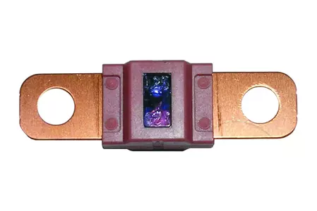 MIDI drošinātājs 125A rozā krāsā ar skrūvju savienojumu 5 gab.-1
