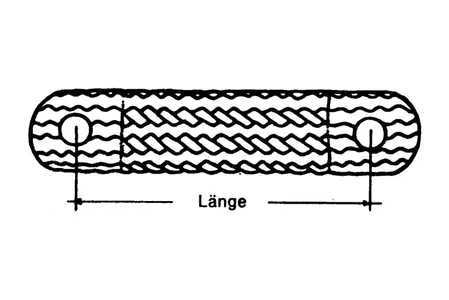 Ozemljitveni kabel 250 mm-2