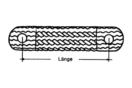 Įžeminimo kabelis 300 mm-2
