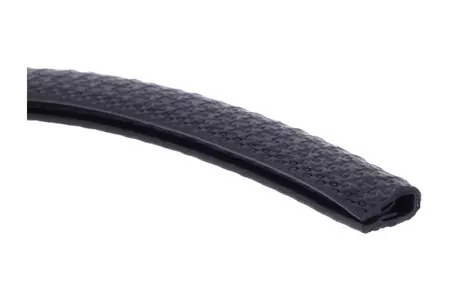 Kedra elastyczna ochrona krawędzi 1m czarna 9,5mm dla profilu 1-2mm