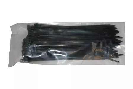 Stahovací pásky 2,5x100 černé 100 ks.-2