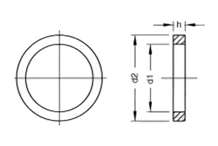 Hliníková tesniaca podložka 12x18 100 ks.-2