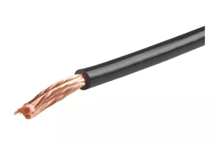 Elektrisk kabel til batteri, starter 6 mm²
