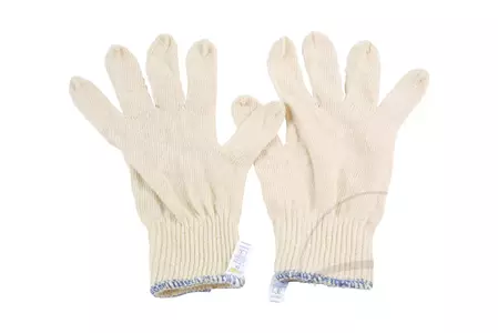 Rękawice robocze bawełniane 10 par  - 6632