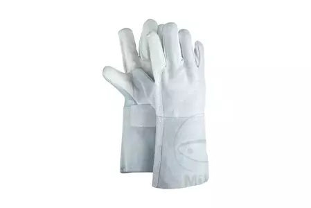 Γκρι δερμάτινα γάντια συγκόλλησης 35cm μέγεθος 10 - 4025888000962
