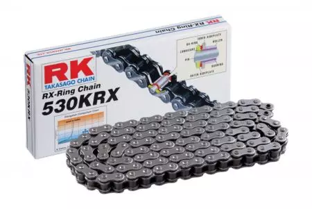 Hnací řetěz RK 530KRX/100 se spojovacím článkem - 530KRX-100-CLF