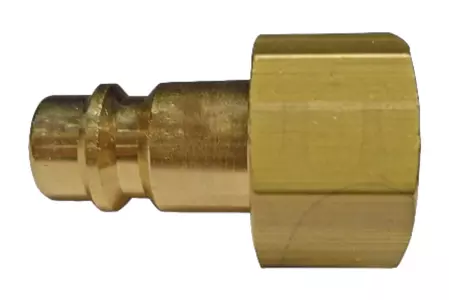 Raccordo in ottone per tubo flessibile filettatura femmina R 3/8 di pollice - 308-056