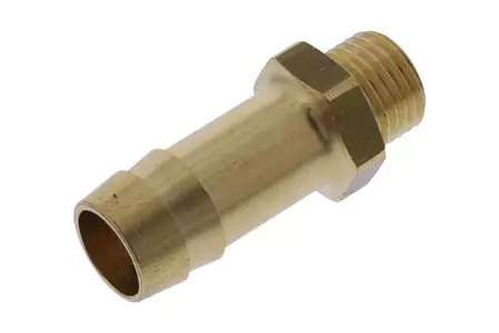 Messing slangkoppeling 9 mm buitendraad G 1/4 inch - 130992