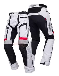 L&J Rypard E-pro pantaloni da moto in tessuto nero/ash S - E-pro STM029/S