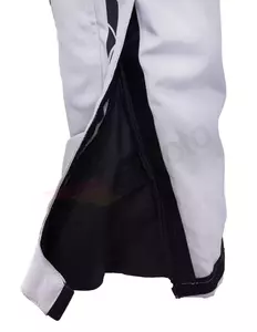 L&J Rypard E-pro pantaloni da moto in tessuto nero/ash XL-6