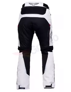 L&J Rypard E-pro текстилен панталон за мотоциклет черен/пепеляв 2XL-3