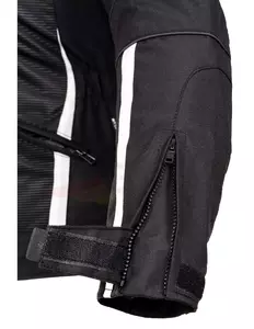 Női textil motoros dzseki L&J Rypard City Pro Lady fekete/fehér M-10