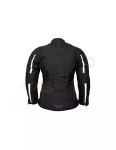 Casaco têxtil para motociclistas L&J Rypard City Pro Lady preto/branco M-3