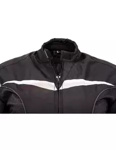 L&J Rypard City Pro Lady nero/bianco XL giacca da moto in tessuto da donna-6
