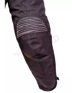L&J Rypard City Pro giacca da moto in tessuto nero/bianco S-8