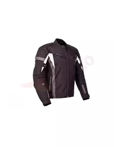 L&J Rypard City Pro textilná bunda na motorku čierna/biela L-4