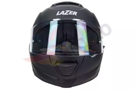 "Lazer Rafale Evo Z-Line" integruotas motociklininko šalmas matinės juodos spalvos L-2