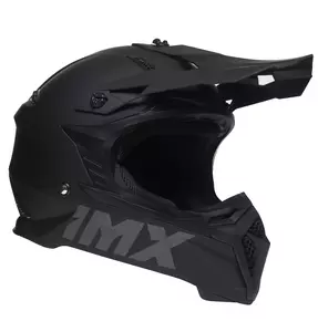 IMX FMX-02 enduro motociklininko šalmas juodos spalvos S-7