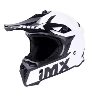 IMX FMX-02 enduro motociklininko šalmas baltas XL-6