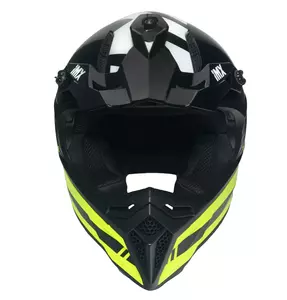 IMX FMX-02 casque moto enduro noir/jaune fluo/blanc XL-4