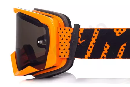 Gogle motocyklowe IMX Endurance Flip pomarańczowy szybka przyciemniana + przeźroczysta-9