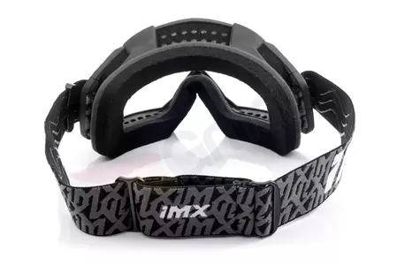 Motocikla aizsargbrilles IMX Dust Graphic pelēki/melni tonēti + caurspīdīgs stikls-6