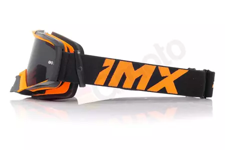 IMX Dust motoros szemüveg matt narancssárga/fekete színezett + átlátszó üveg-4