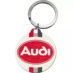 Prívesok na kľúče s logom Audi-1