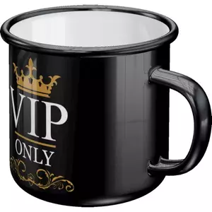 VIP Only-Emaillebecher-2