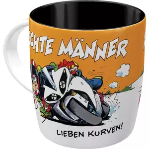 Taza de cerámica MOTOmania Echte Manner Lieben - 43067