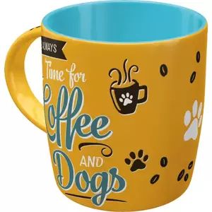 PfotenSchild Керамична чаша за кафе и куче-1