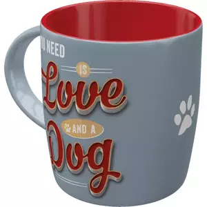 Kubek ceramiczny PfotenSchild-Love Dog-1