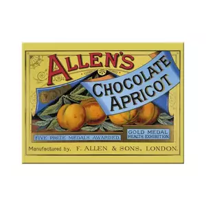 Aimant pour réfrigérateur 6x8cm Allens Abricot-1