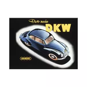 Kylskåpsmagnet 6x8cm Audi DKW Auto-1