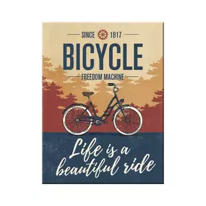 Μαγνήτης ψυγείου 6x8cm Bicycle-Beautiful Ride-1
