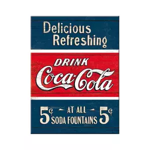 Magnet na lednici 6x8cm Coca-Cola-Delicious Refre-1