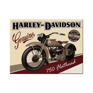 Magnet na lednici 6x8cm pro Harley-Davidson Flathead-1