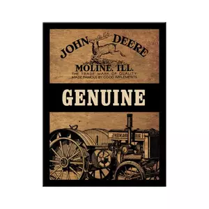 Magnes na lodówkę 6x8cm John Deere Genuine-1