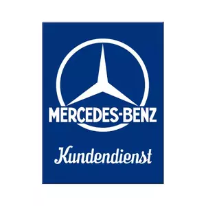 Magnes na lodówkę 6x8cm Mercedes-Benz Kundendiens-1
