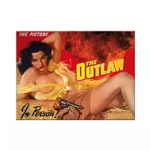 Μαγνήτης ψυγείου 6x8cm Movie Art Outlaw-1