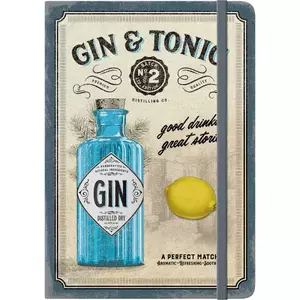 Bilježnica Gin &amp; Tonic Drinks &amp; Stories-1