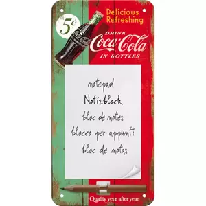 Μαγνητικό σημειωματάριο Coca-Cola-1
