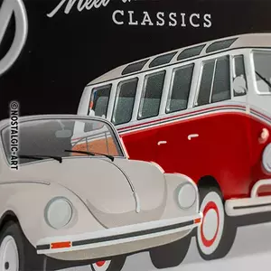 Plakat blaszany 15x20cm VW-Meet the Class-2