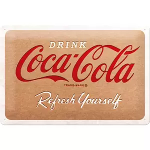 Plechový plakát 20x30cm Coca Cola Cardboar-1